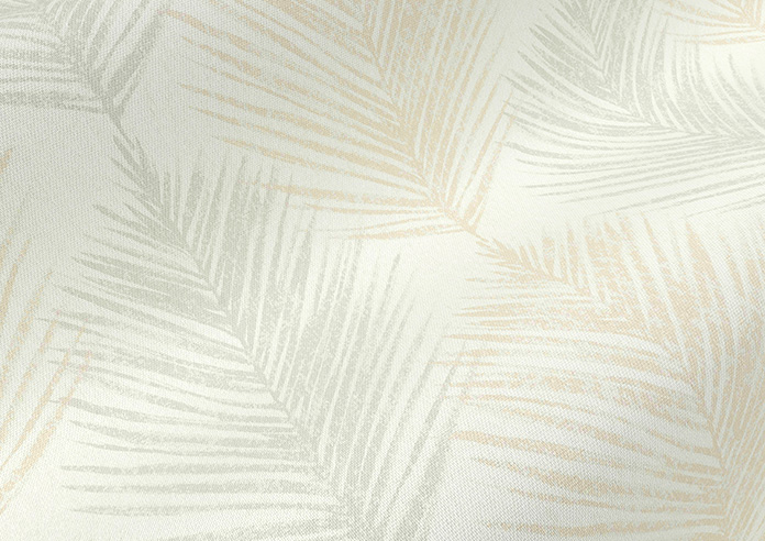 Gentle Palm, Lemon - Roman Blind - Image 4